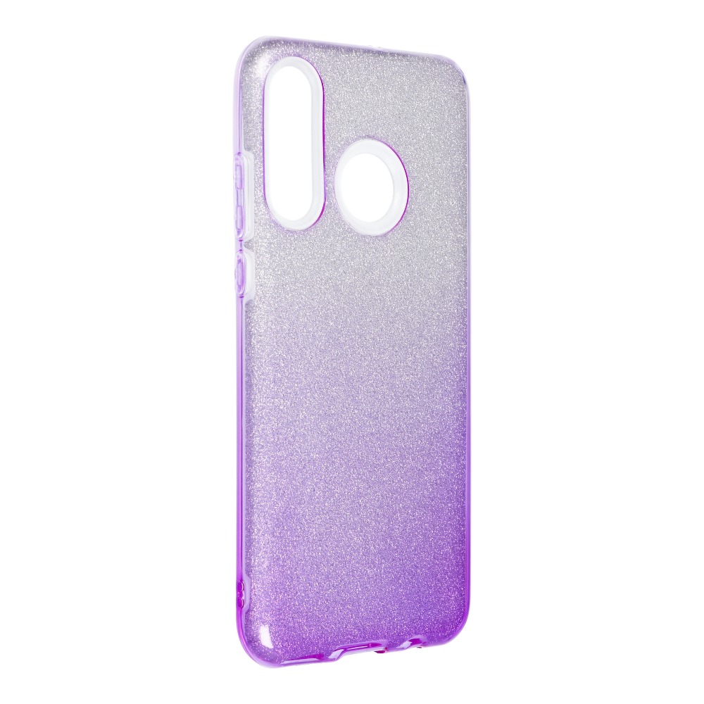 Pokrowiec Forcell Shining Ombre fioletowy Huawei P30 Lite