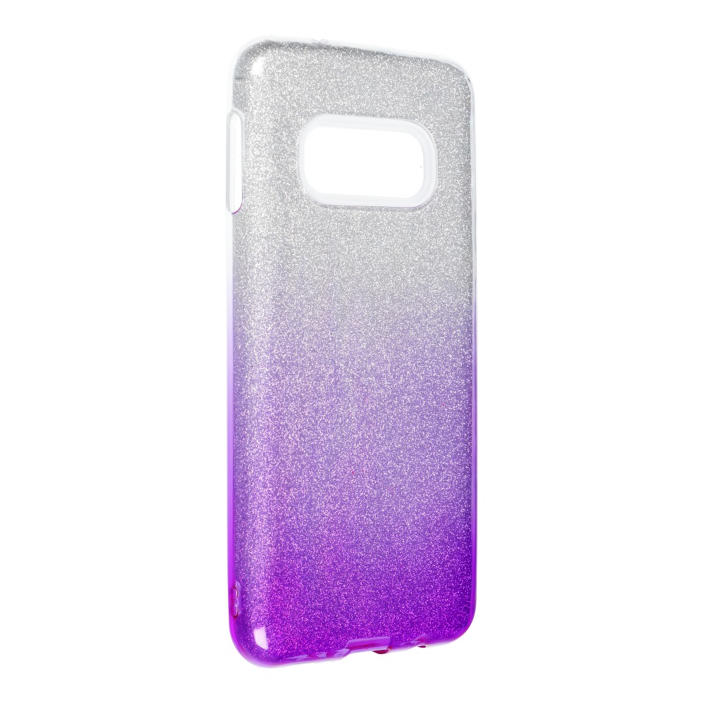 Pokrowiec Forcell Shining Ombre fioletowy Samsung Galaxy S10e