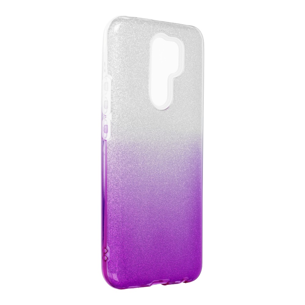 Pokrowiec Forcell Shining Ombre fioletowy Xiaomi Redmi 10