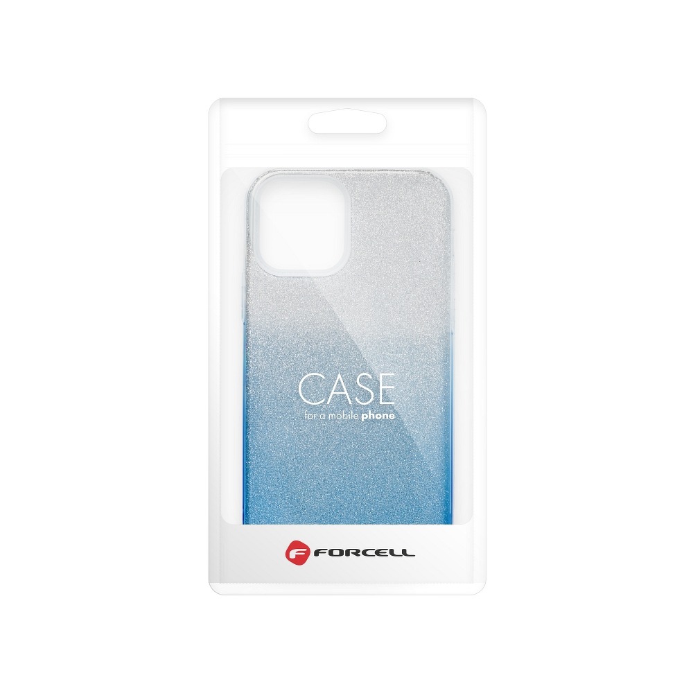 Pokrowiec Forcell Shining Ombre niebieski Apple iPhone 11 / 5