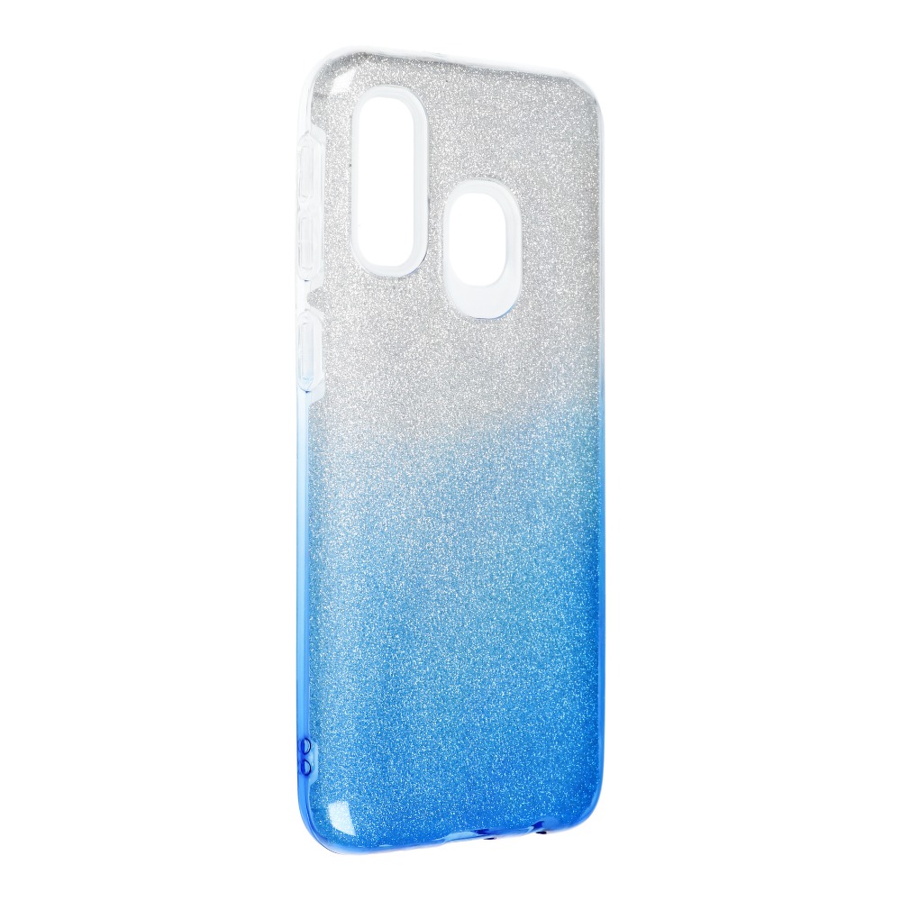 Pokrowiec Forcell Shining Ombre niebieski Samsung Galaxy A40