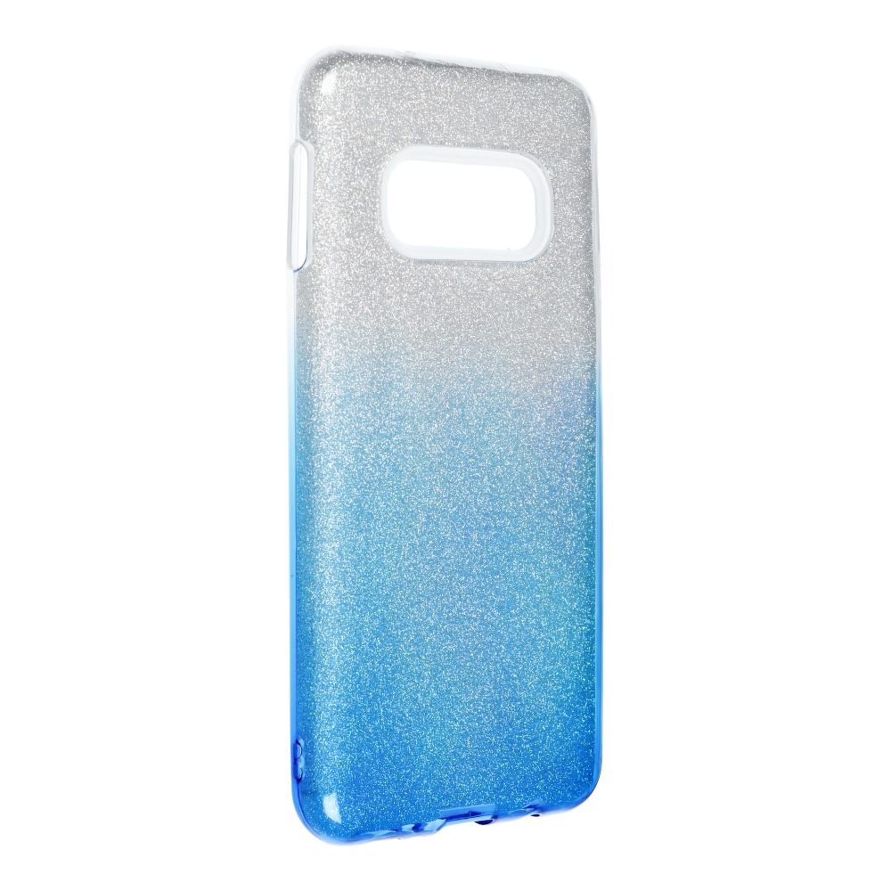 Pokrowiec Forcell Shining Ombre niebieski Samsung Galaxy S10e