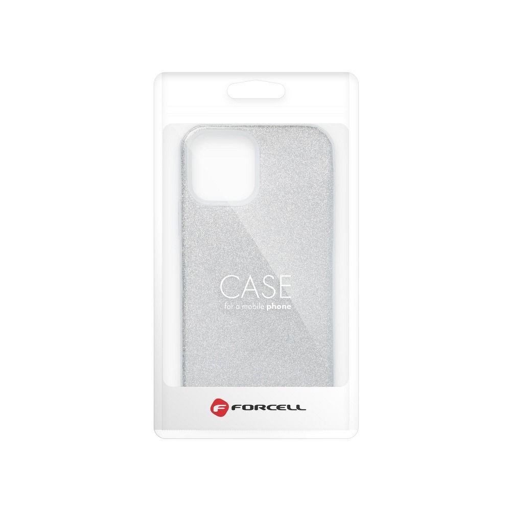 Pokrowiec Forcell Shining srebrny Samsung Galaxy A04S / 4