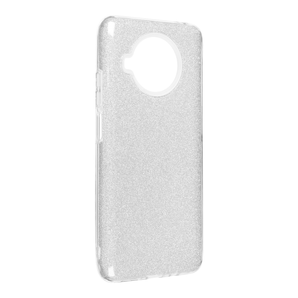 Pokrowiec Forcell Shining srebrny Xiaomi Mi 10T Lite