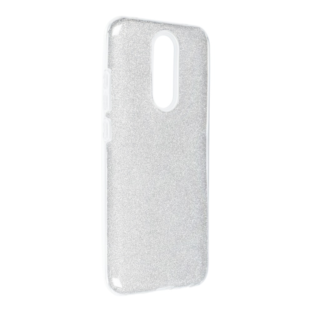 Pokrowiec Forcell Shining srebrny Xiaomi Redmi 8