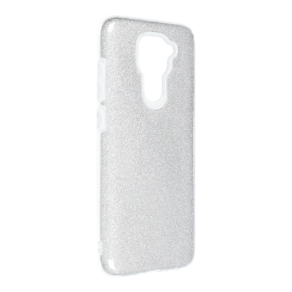 Pokrowiec Forcell Shining srebrny Xiaomi Redmi Note 9