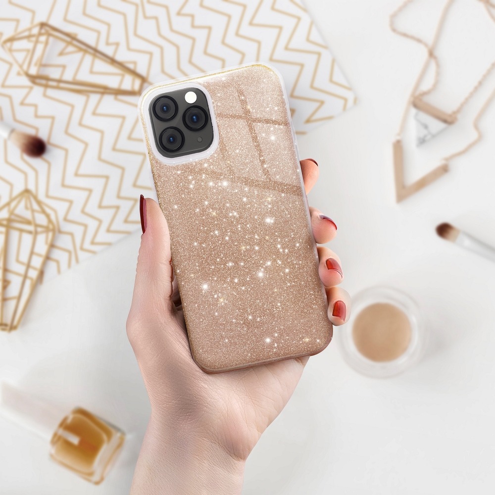 Pokrowiec Forcell Shining z³oty Apple iPhone 8 / 3 Pokrowiec Forcell Shining z³oty Apple iPhone 8 / 3