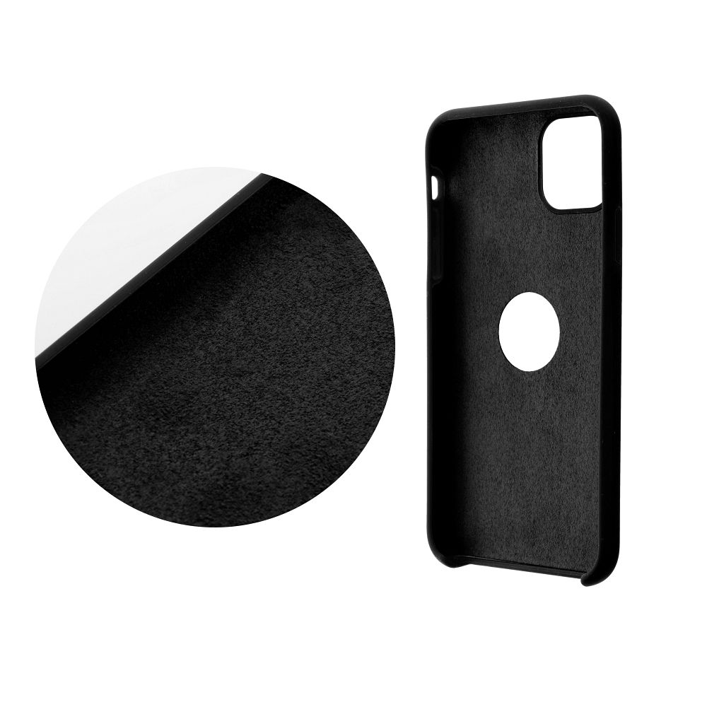 Pokrowiec Forcell Silicone czarny Apple iPhone 14 / 7