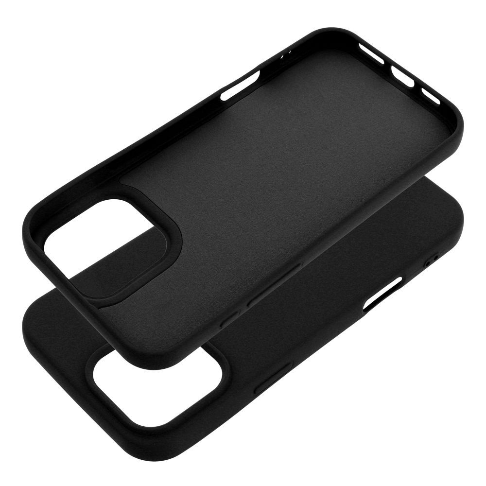 Pokrowiec Forcell Silicone czarny Apple iPhone 16 Pro Max / 11