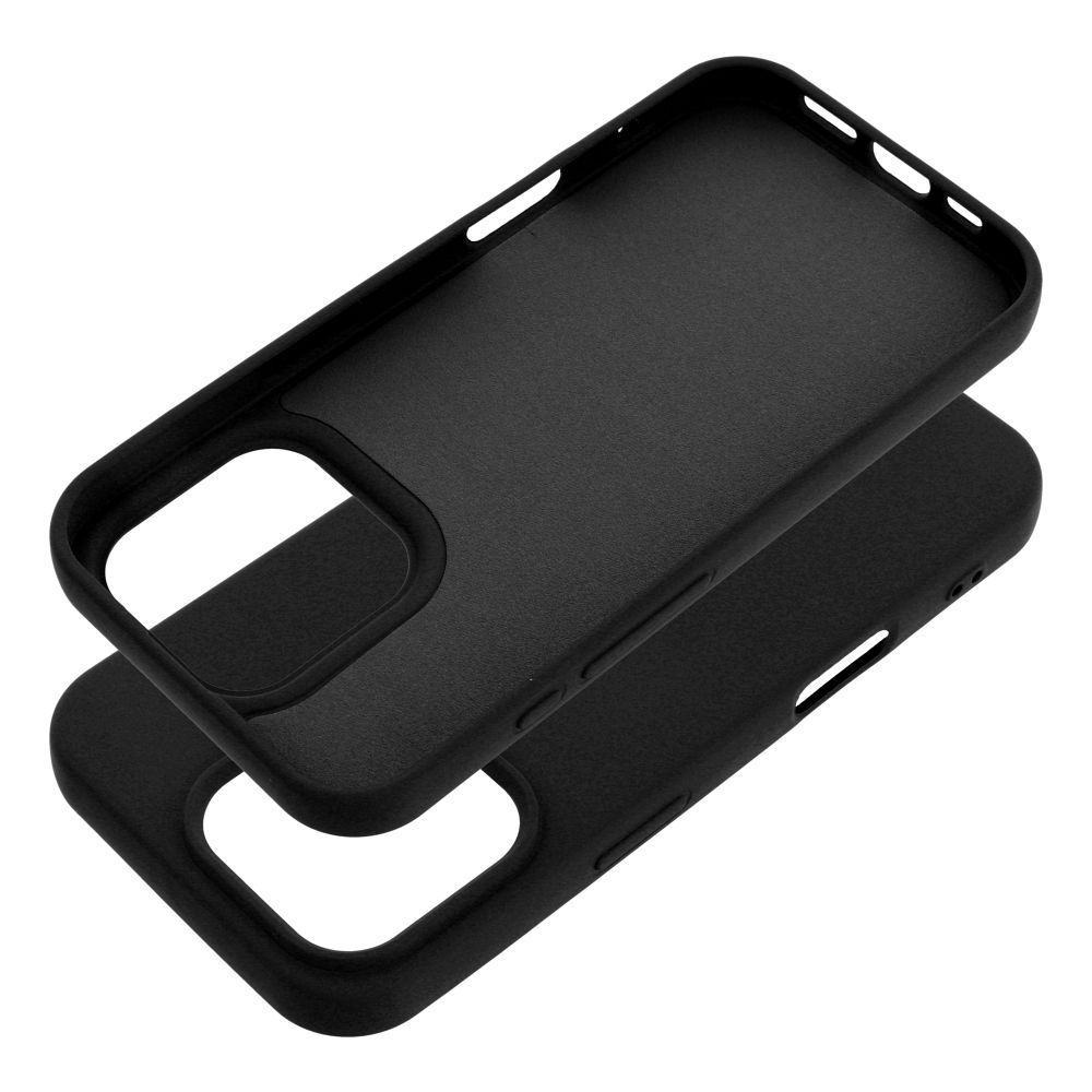 Pokrowiec Forcell Silicone czarny Apple iPhone 16 Pro / 11
