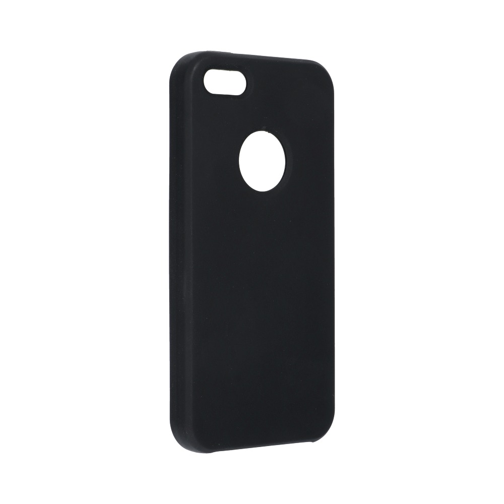 Pokrowiec Forcell Silicone czarny Apple iPhone 5