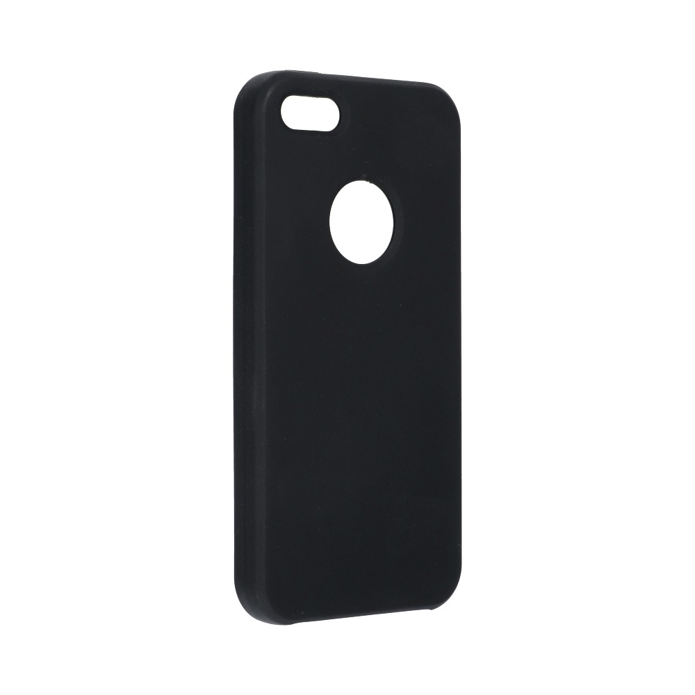 Pokrowiec Forcell Silicone czarny Apple iPhone 5s