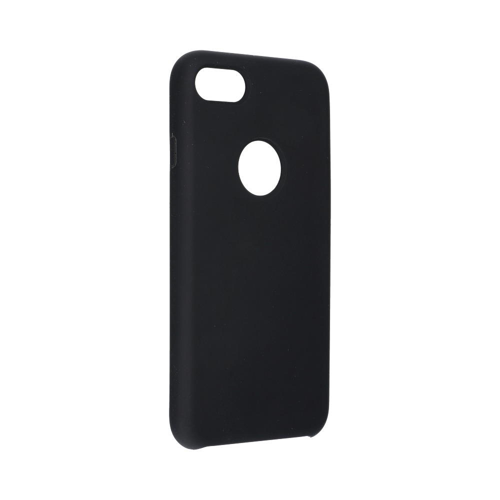 Pokrowiec Forcell Silicone czarny Apple iPhone 8