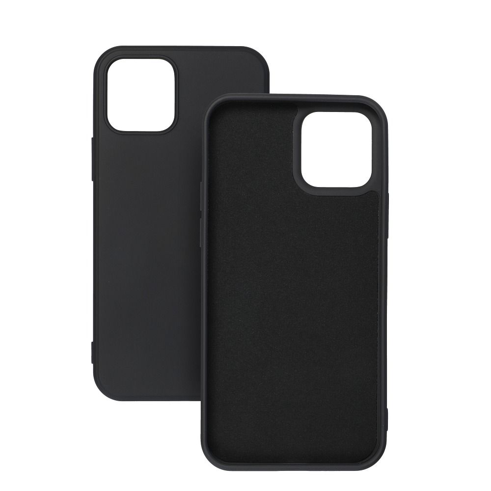 Pokrowiec Forcell Silicone czarny Apple iPhone X / 4