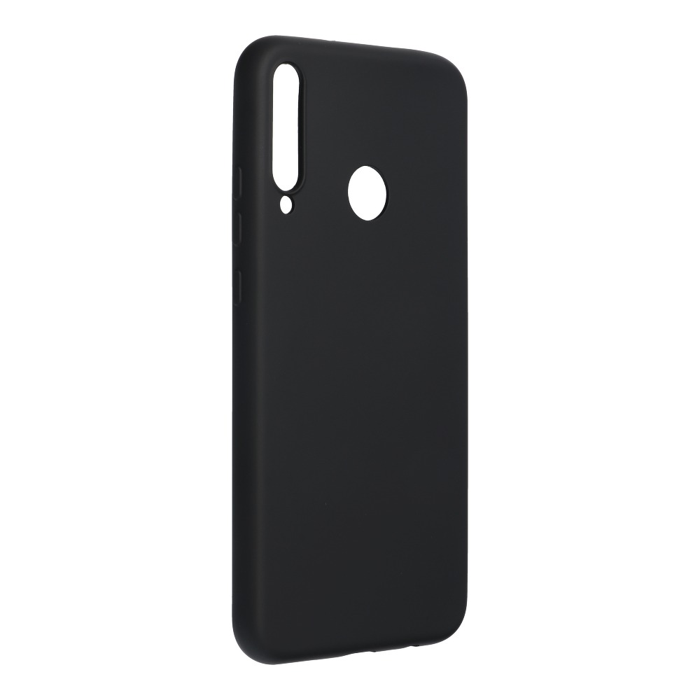 Pokrowiec Forcell Silicone czarny Huawei P40 Lite E