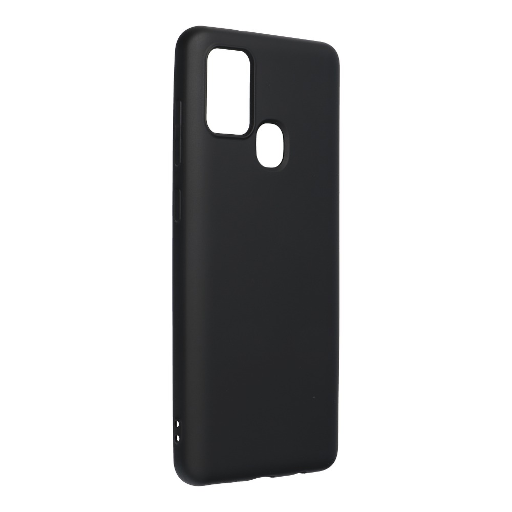 Pokrowiec Forcell Silicone czarny Samsung Galaxy A21s