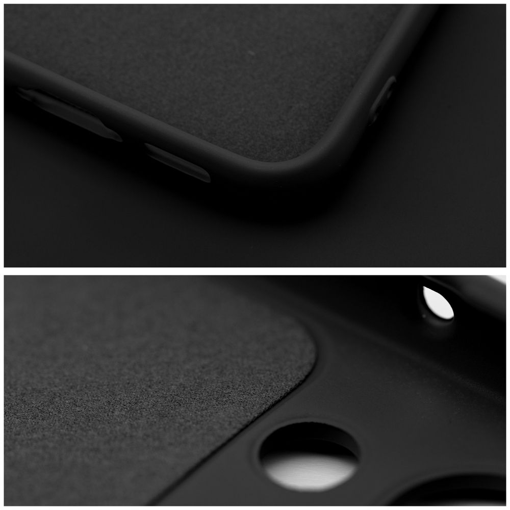 Pokrowiec Forcell Silicone czarny Samsung Galaxy A71 / 7