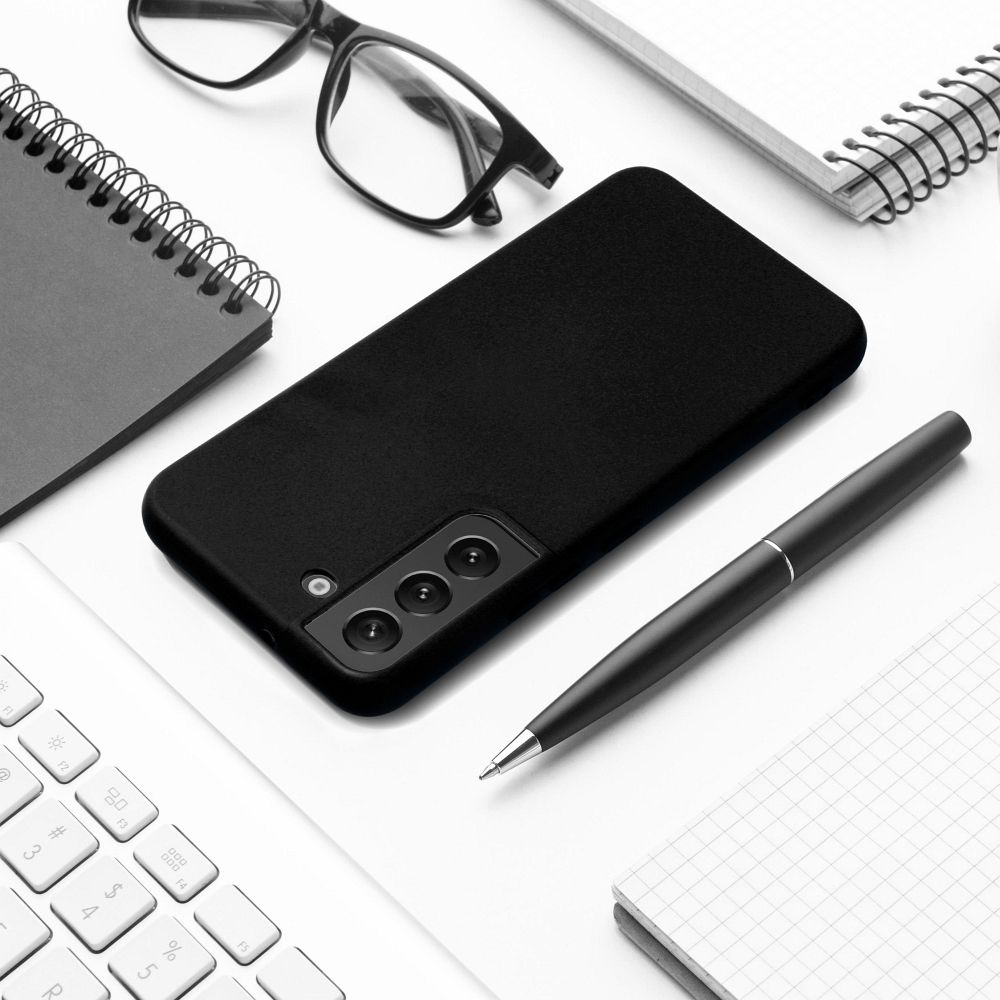 Pokrowiec Forcell Silicone czarny Samsung Galaxy A71 / 8