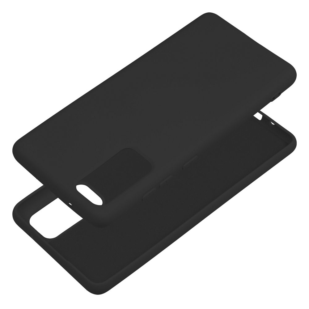 Pokrowiec Forcell Silicone czarny Samsung Galaxy S20 Lite / 6