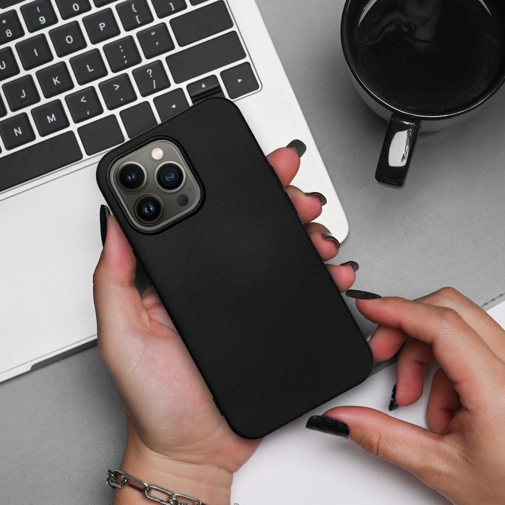 Pokrowiec Forcell Silicone czarny Xiaomi POCO M4 Pro 5G / 7