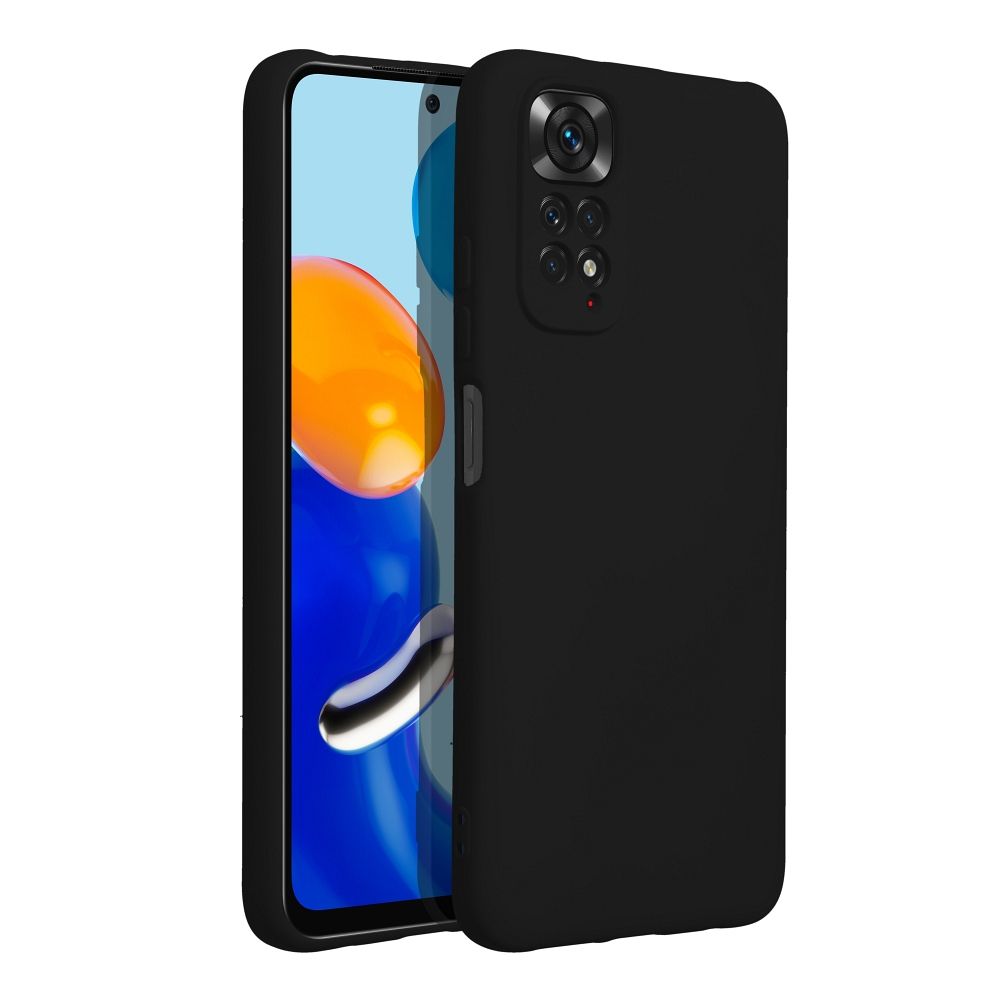 Pokrowiec Forcell Silicone czarny Xiaomi Redmi Note 11 / 2