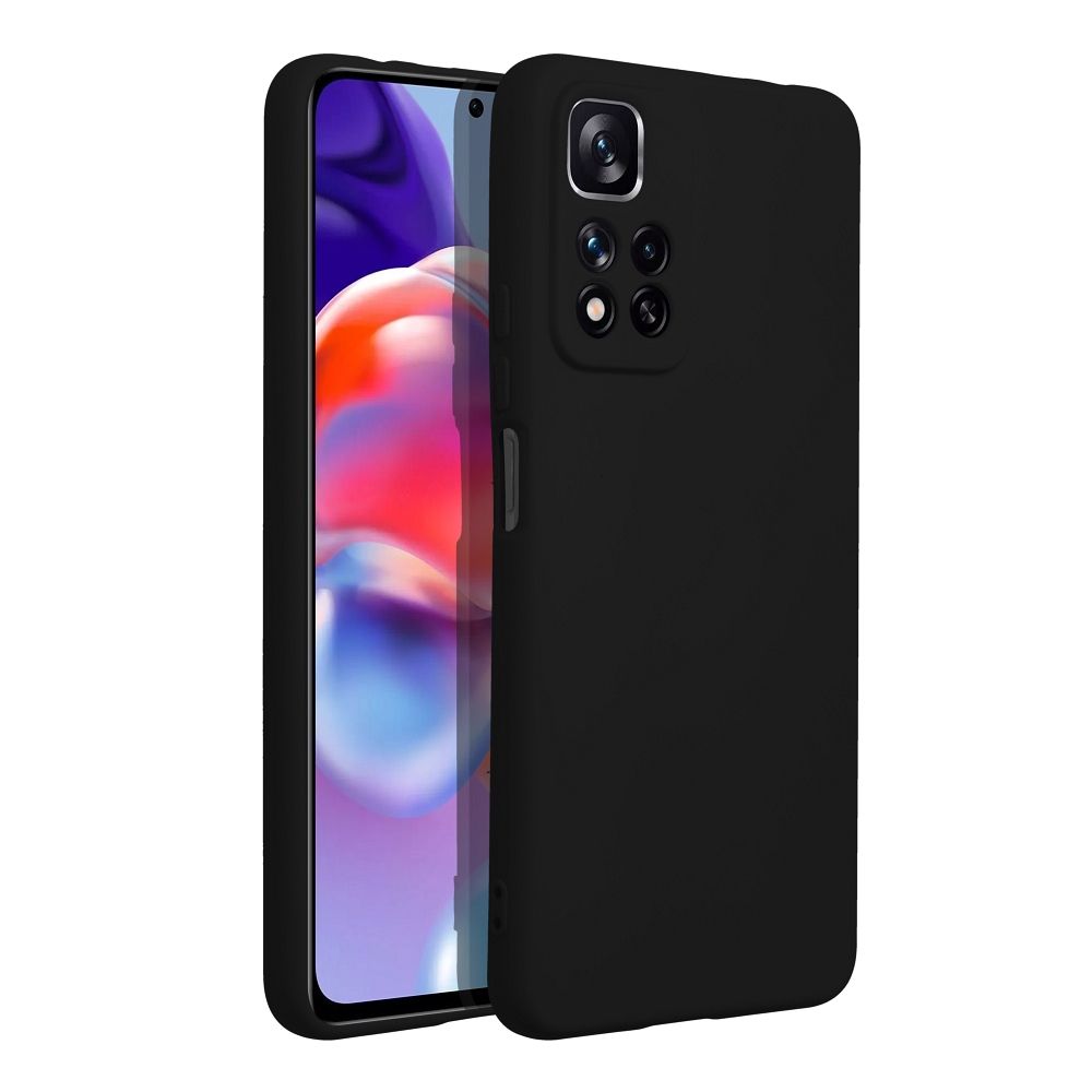 Pokrowiec Forcell Silicone czarny Xiaomi Redmi Note 11 Pro+ 5G / 2