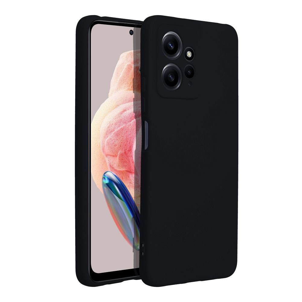 Pokrowiec Forcell Silicone czarny Xiaomi Redmi Note 12 4G