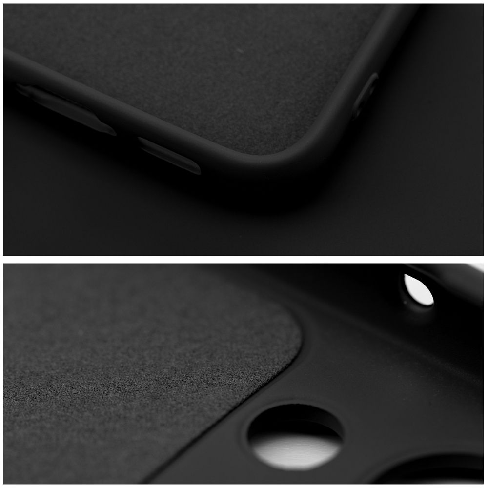 Pokrowiec Forcell Silicone czarny Xiaomi Redmi Note 12 Pro 5G / 6