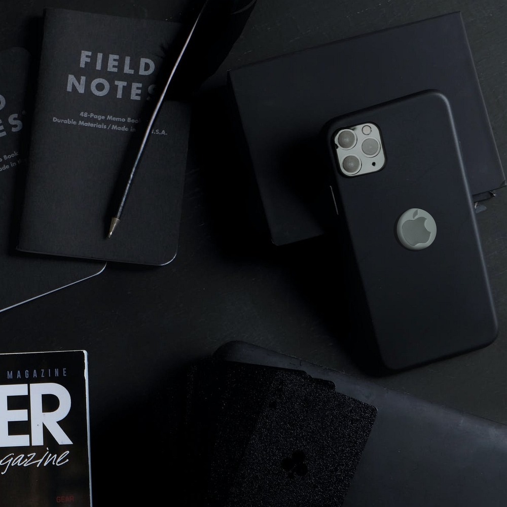 Pokrowiec Forcell Silicone czarny Xiaomi Redmi Note 9 / 3