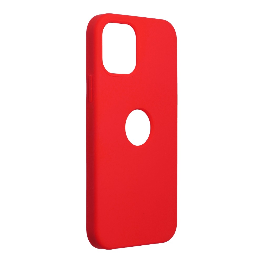 Pokrowiec Forcell Silicone czerwony Apple iPhone 12