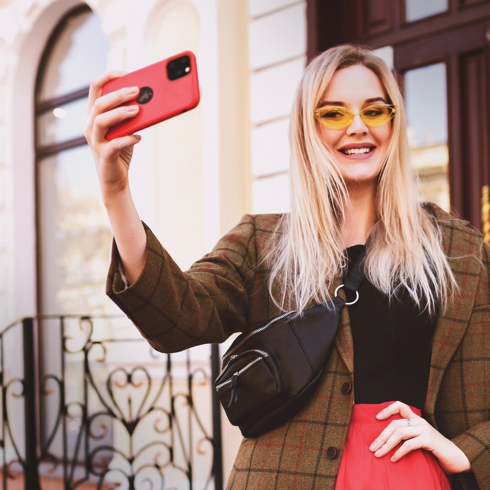 Pokrowiec Forcell Silicone czerwony Huawei P Smart 2020 / 3