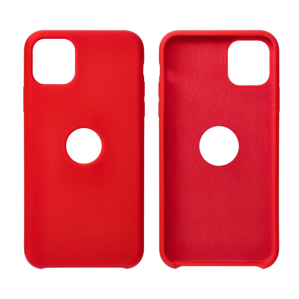 Pokrowiec Forcell Silicone czerwony Xiaomi Redmi Note 9 / 2