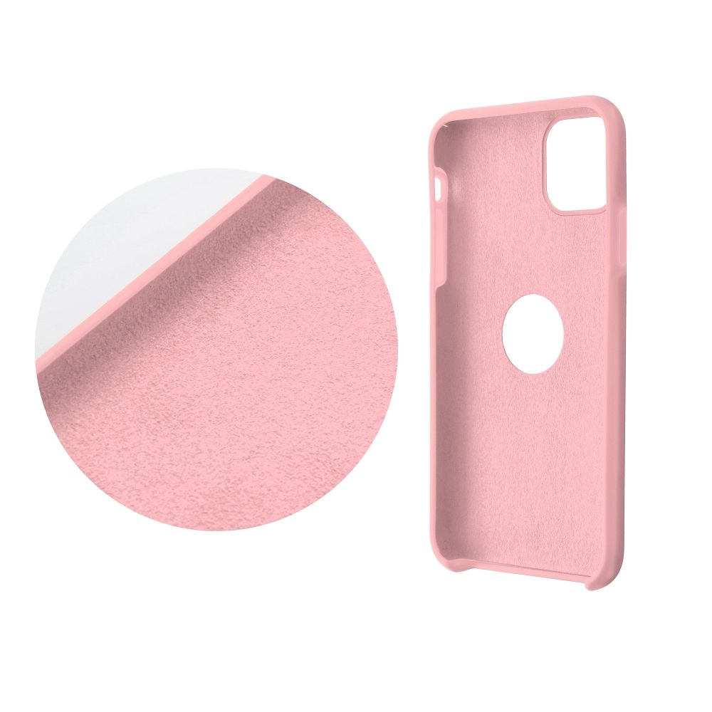 Pokrowiec Forcell Silicone jasnor�owy Apple iPhone 14 / 7
