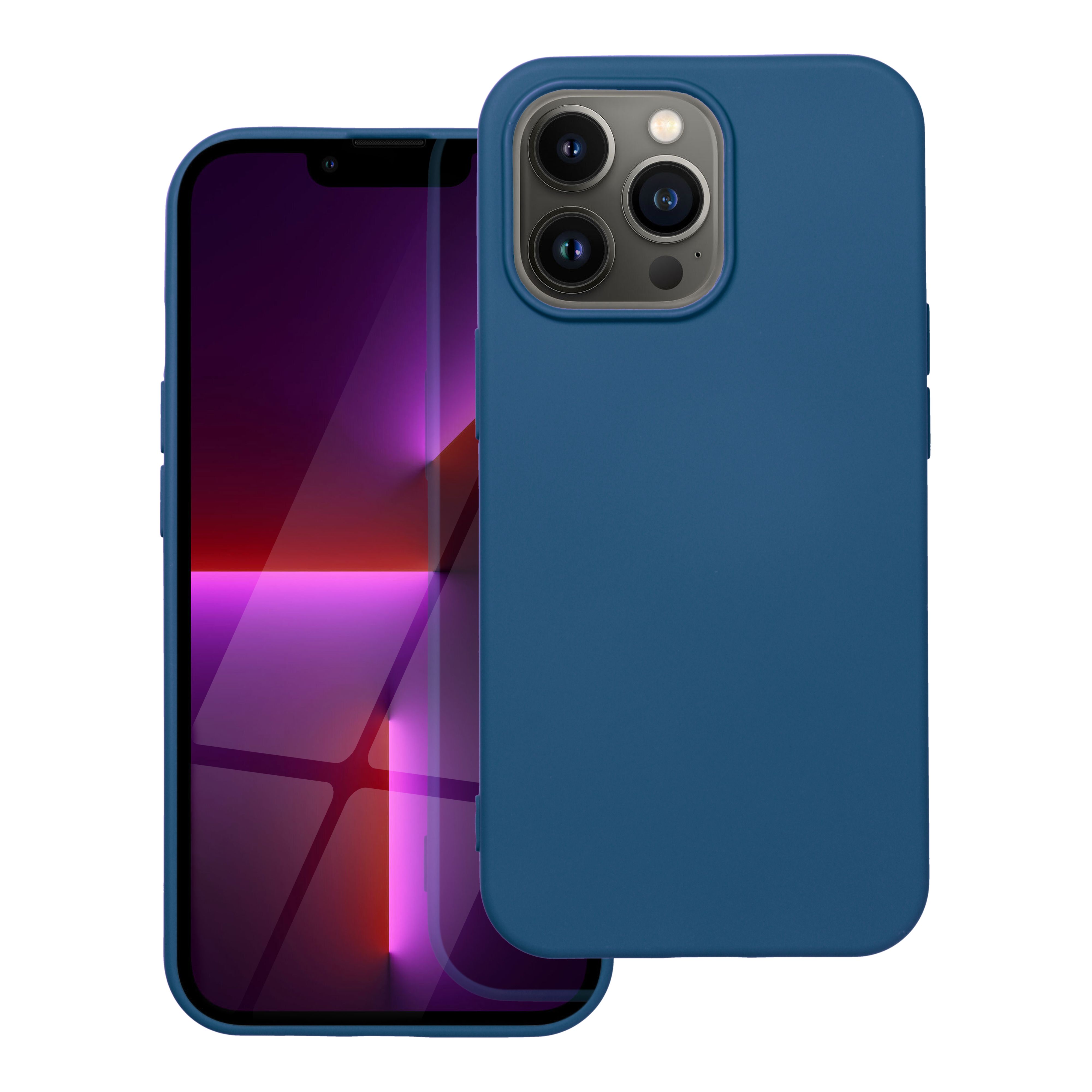 Pokrowiec Forcell Silicone niebieski Apple iPhone 14 Pro