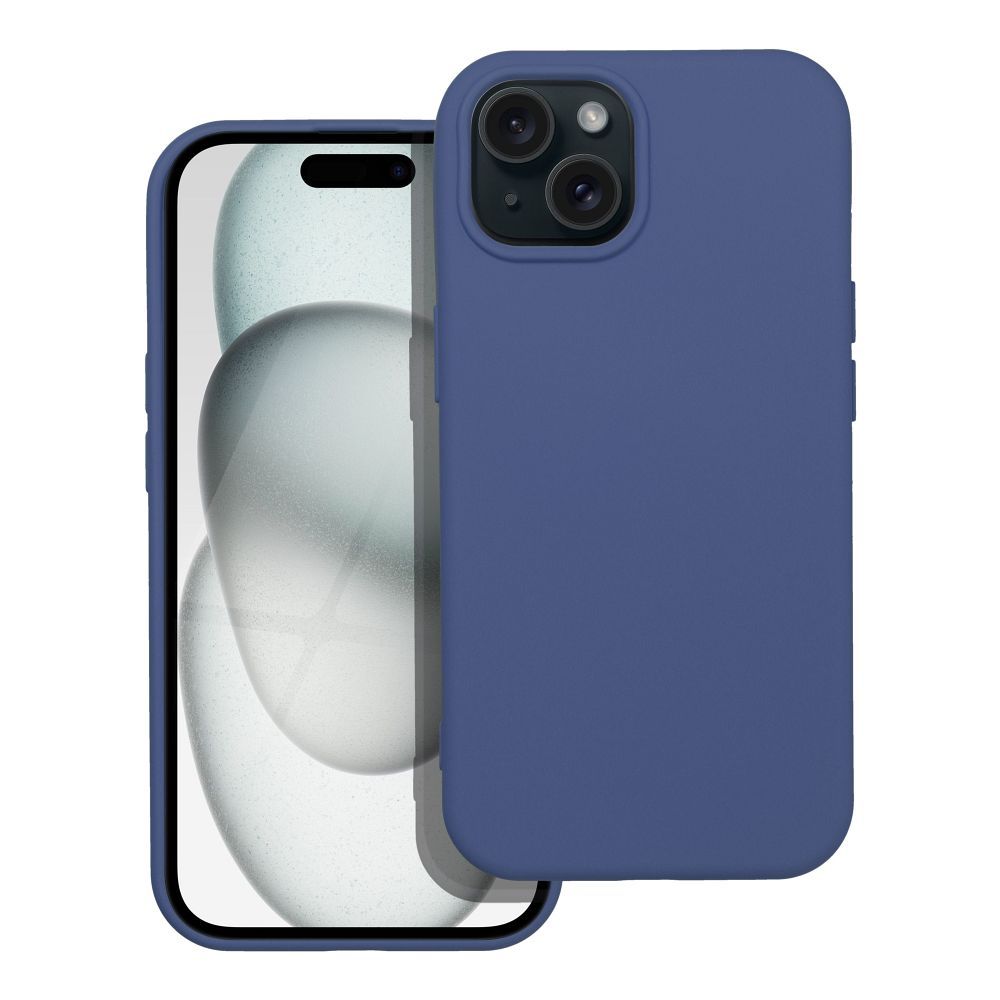 Pokrowiec Forcell Silicone niebieski Apple iPhone 15