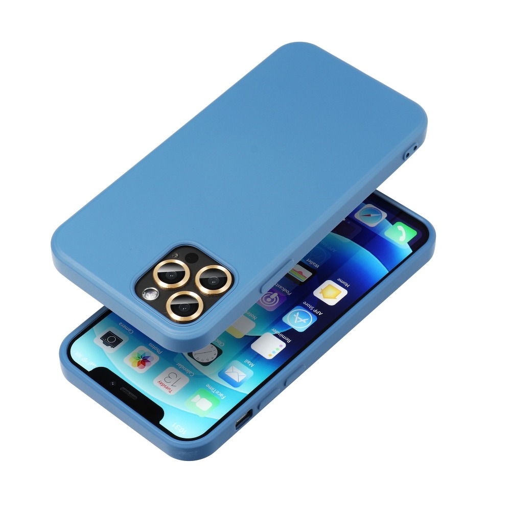 Pokrowiec Forcell Silicone niebieski Huawei P Smart 2019