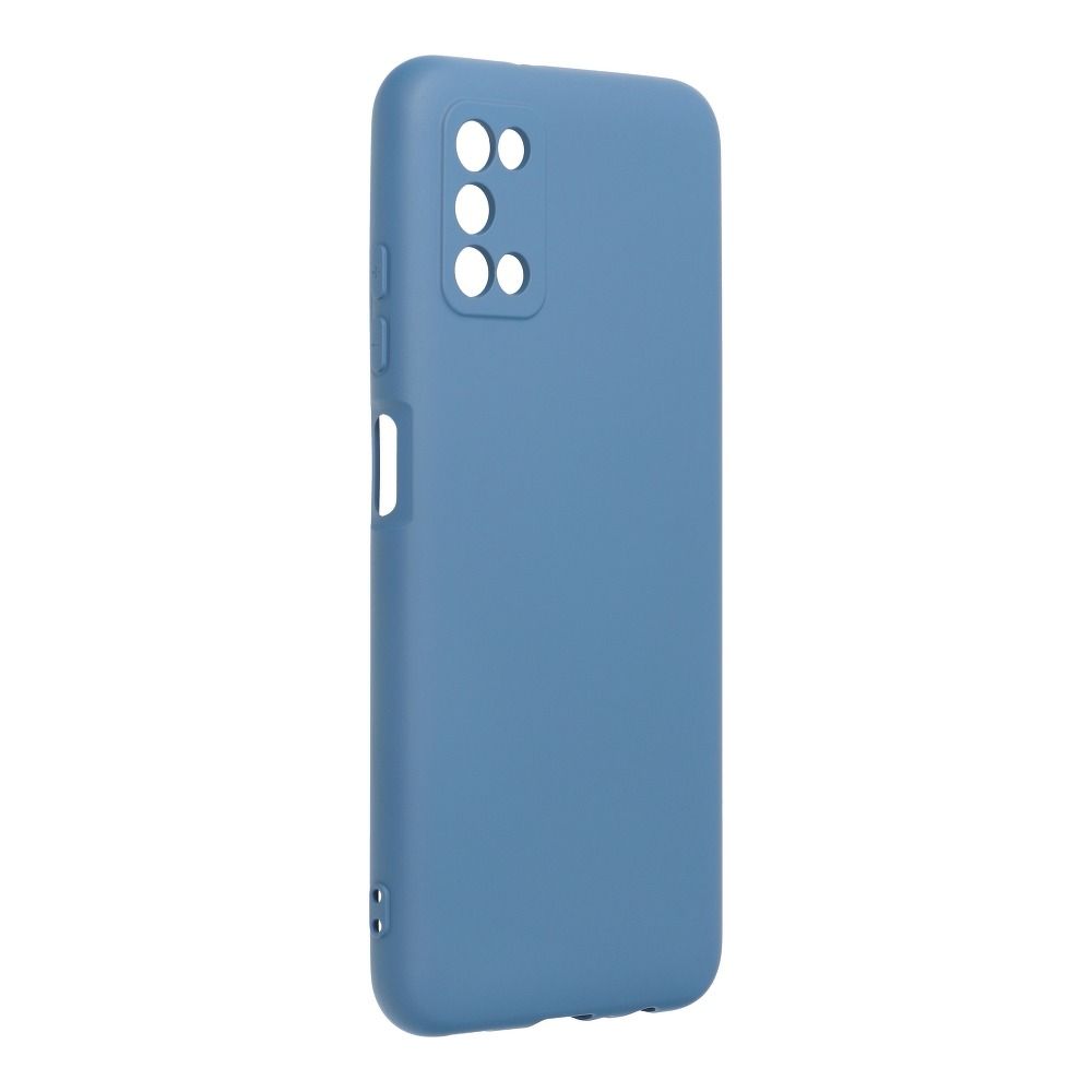 Pokrowiec Forcell Silicone niebieski Samsung Galaxy A03s