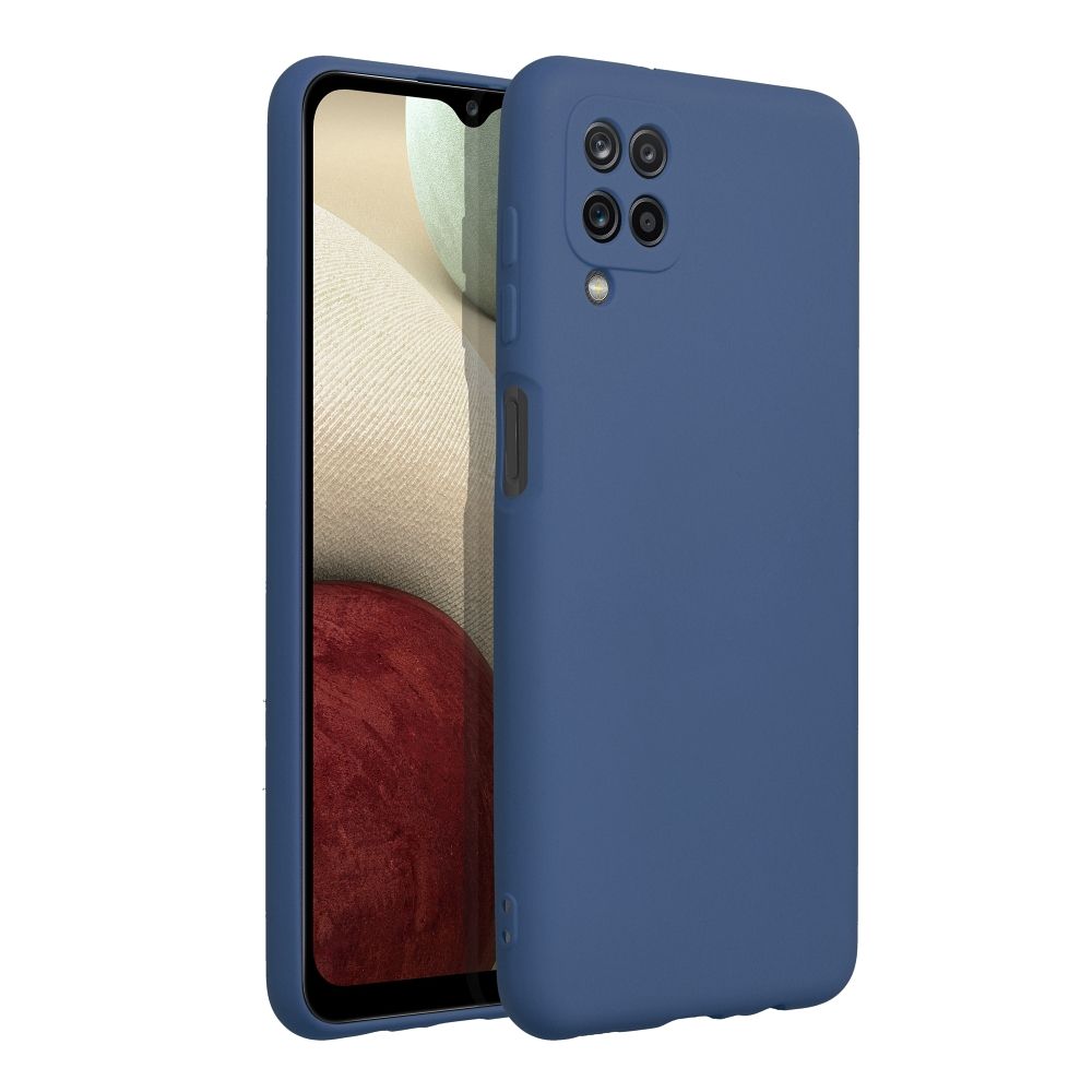 Pokrowiec Forcell Silicone niebieski Samsung Galaxy A12 / 5