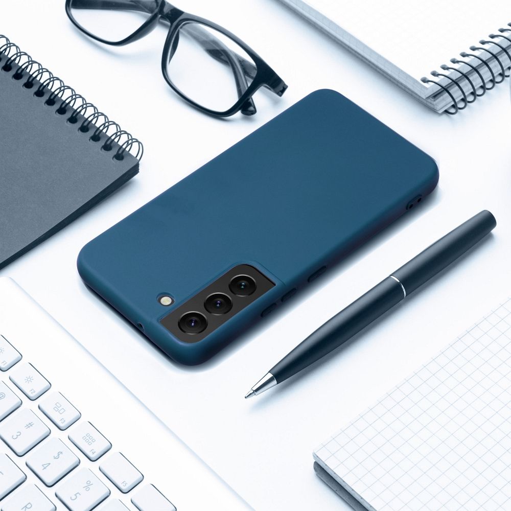 Pokrowiec Forcell Silicone niebieski Samsung Galaxy A20e / 8