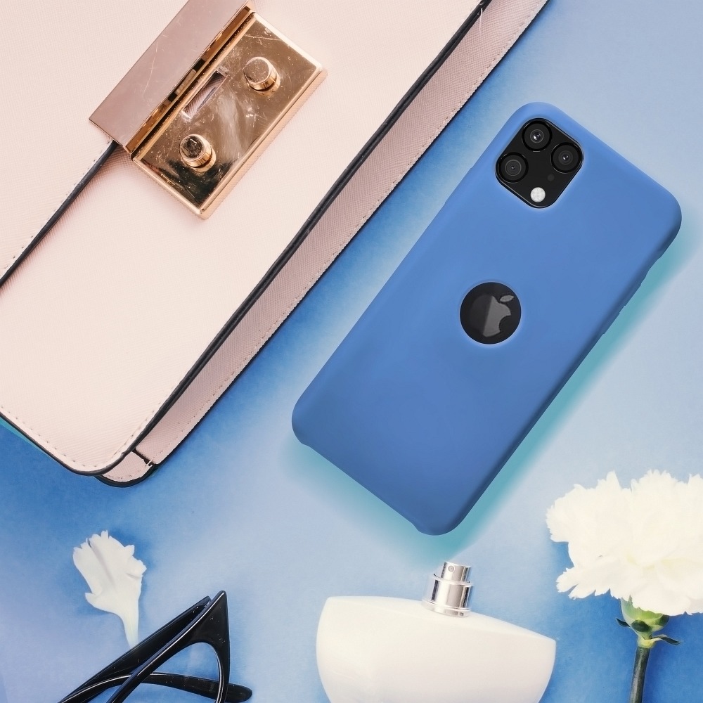 Pokrowiec Forcell Silicone niebieski Samsung Galaxy A6 Plus (2018) / 3