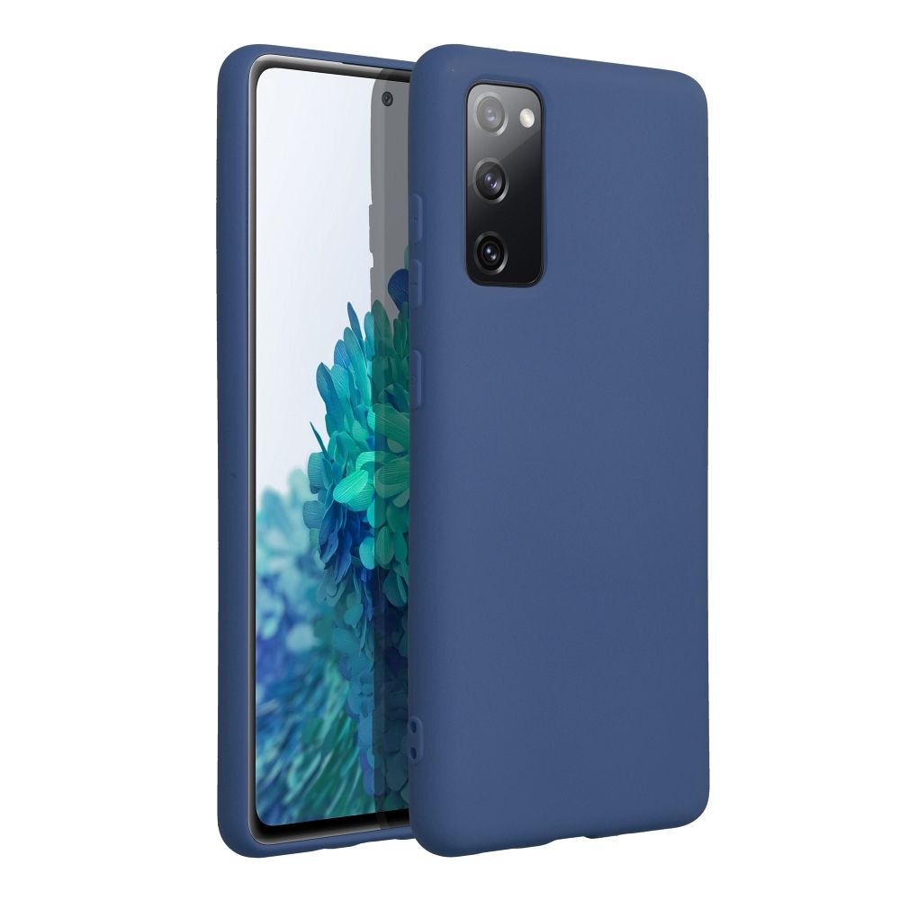 Pokrowiec Forcell Silicone niebieski Samsung Galaxy S20 Lite / 5