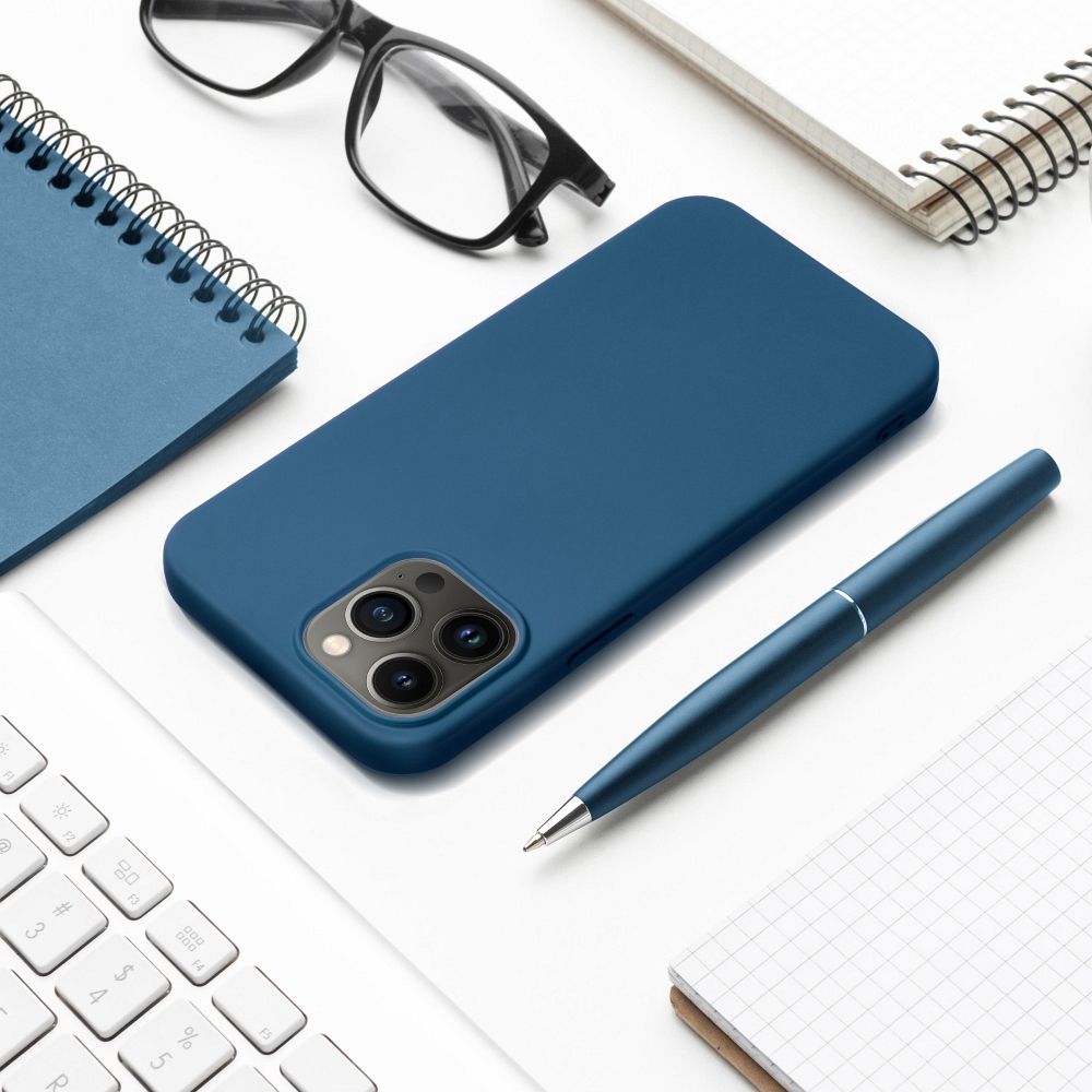 Pokrowiec Forcell Silicone niebieski Xiaomi Redmi 10 / 8
