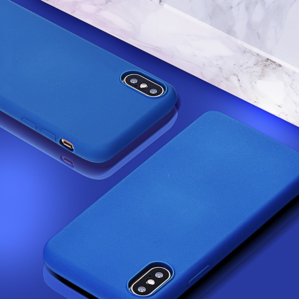 Pokrowiec Forcell Silicone niebieski Xiaomi Redmi 10C / 5