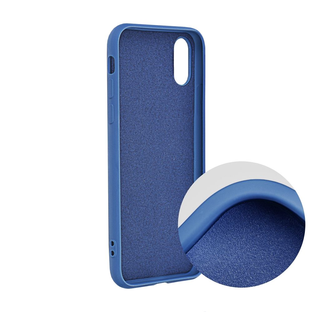 Pokrowiec Forcell Silicone niebieski Xiaomi Redmi 10C / 8