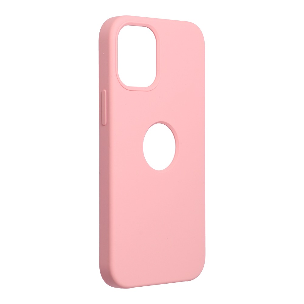 Pokrowiec Forcell Silicone pudrowy r� Apple iPhone 12 Mini