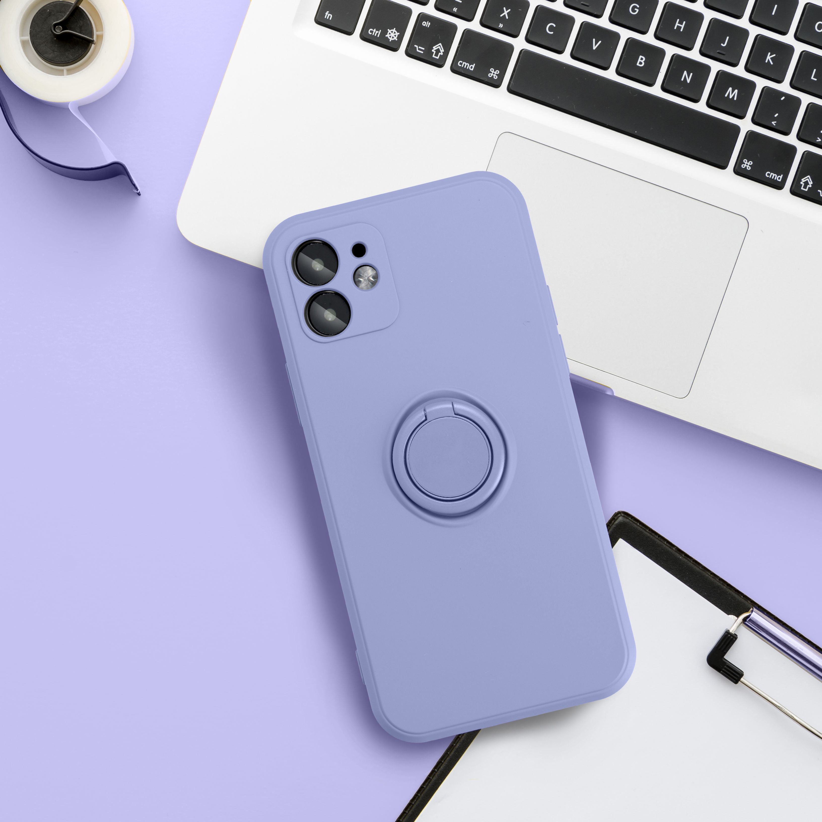 Pokrowiec Forcell Silicone Ring Apple iPhone 8 / 4