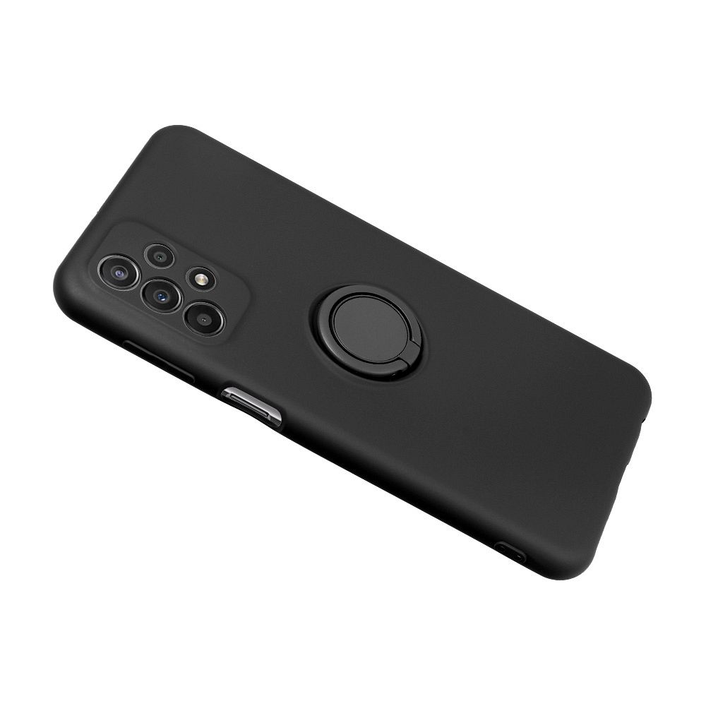 Pokrowiec Forcell Silicone Ring czarny Samsung Galaxy S26 Ultra / 2
