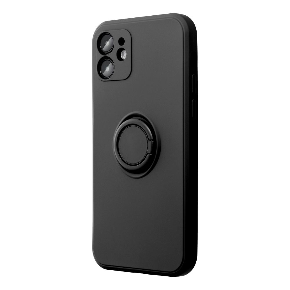 Pokrowiec Forcell Silicone Ring czarny Xiaomi Redmi A2 / 7