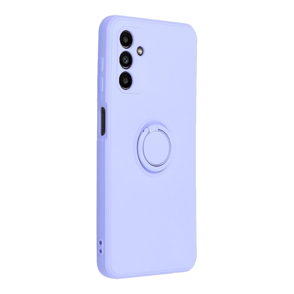 Pokrowiec Forcell Silicone Ring fioletowy Samsung Galaxy A04S / 2