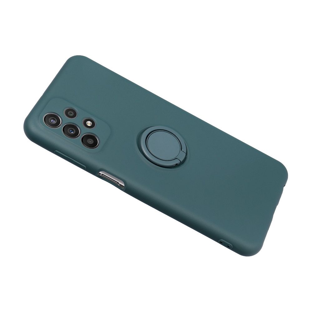 Pokrowiec Forcell Silicone Ring zielony Apple iPhone 14 Plus / 6